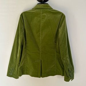 Theory spring green corduroy blazer
